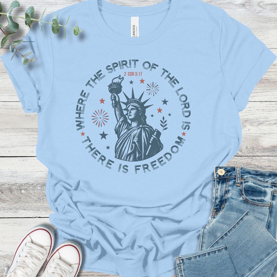 Freedom Spirit T-Shirt - Christian graphic tee