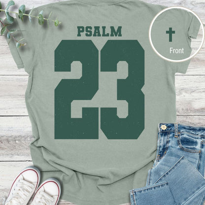 Psalm 23 Special Edition T-shirt in Bay - Christian graphic tee