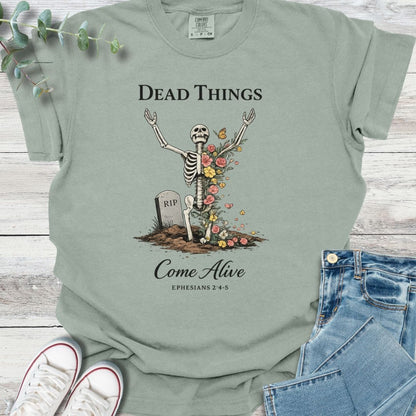 Come Alive T-Shirt in Bay - Christian graphic tee