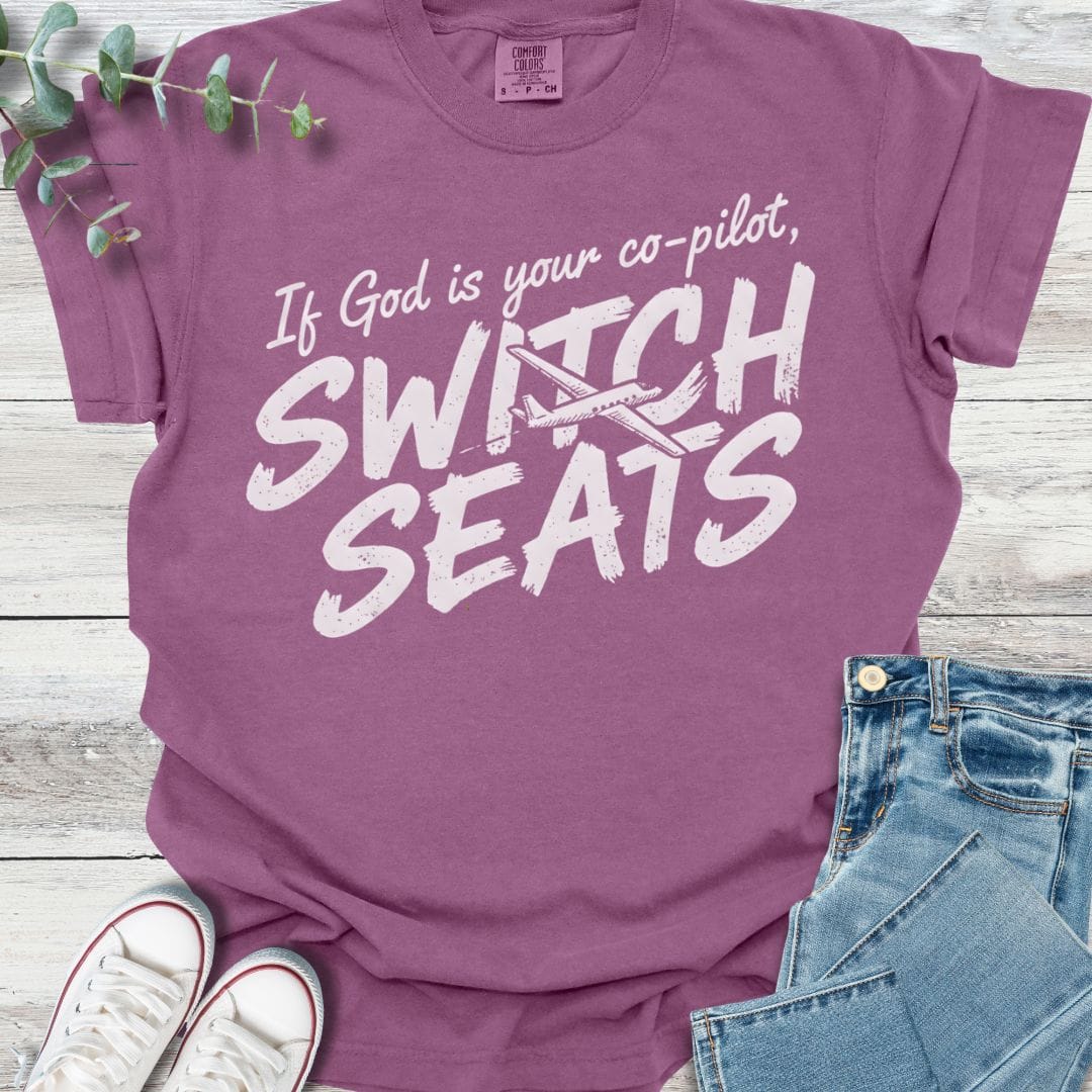 Divine Pilot T-Shirt - Christian graphic tee