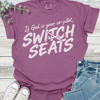 Divine Pilot T-Shirt - Christian graphic tee