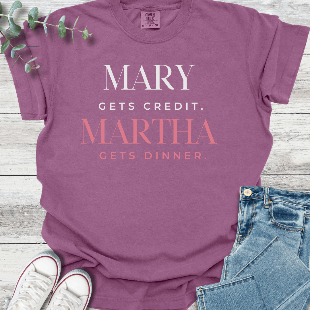 Martha Hustle T-Shirt - Christian graphic tee