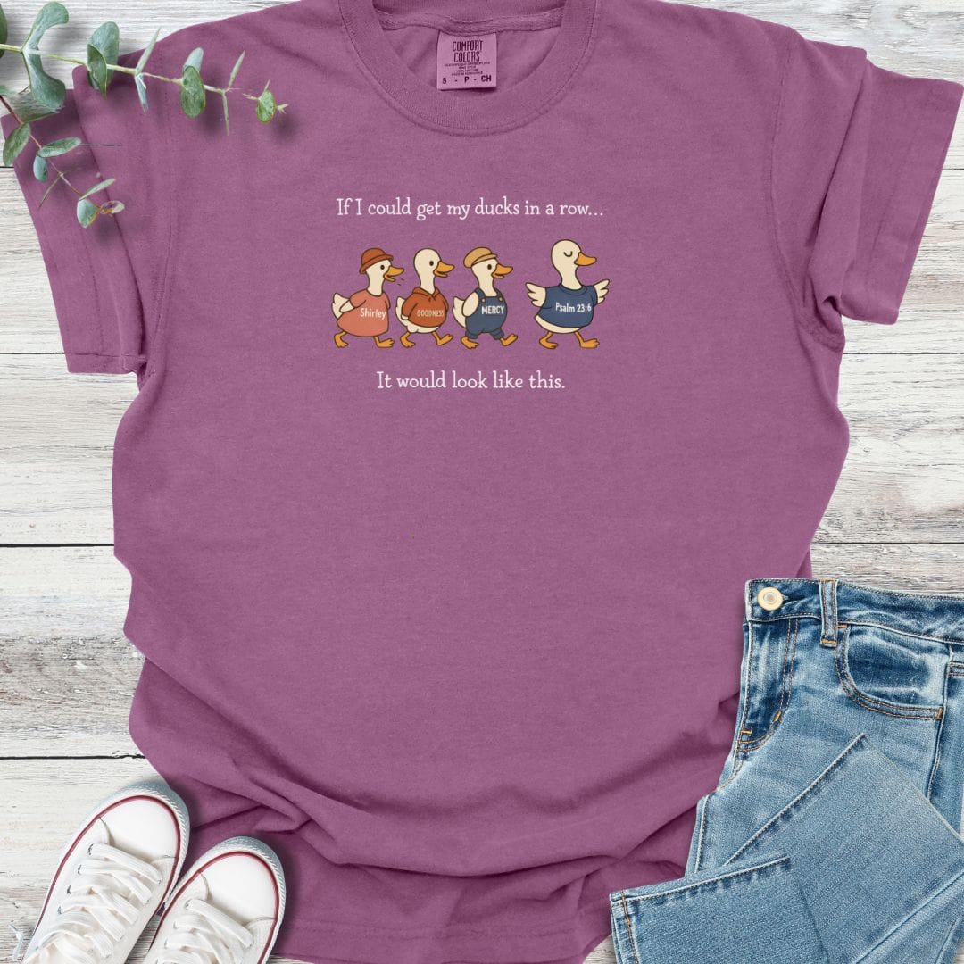 Ducks In A Row T-shirt