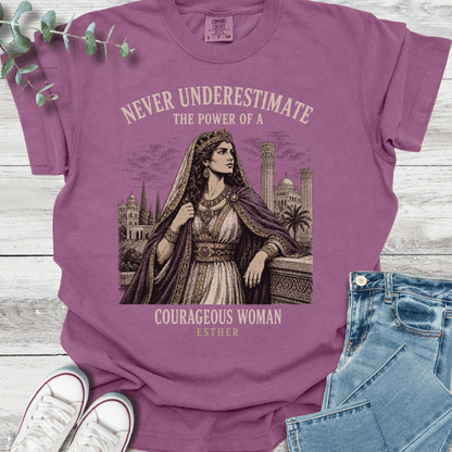 Esther Courage T-Shirt - Christian graphic tee