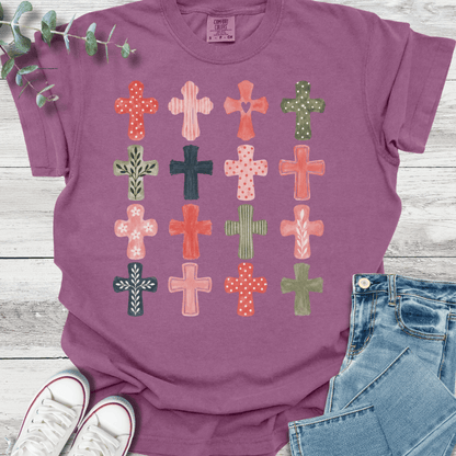 Crosses T-Shirt - Christian graphic tee