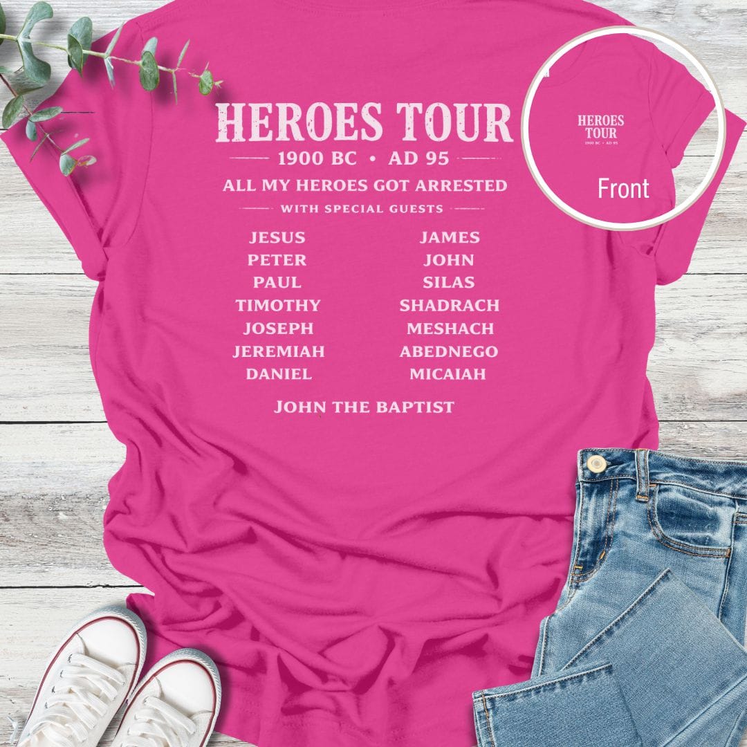 Tour of Faith Special Edition T-Shirt - Christian graphic tee