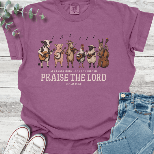 Farm Band T-Shirt - Christian graphic tee