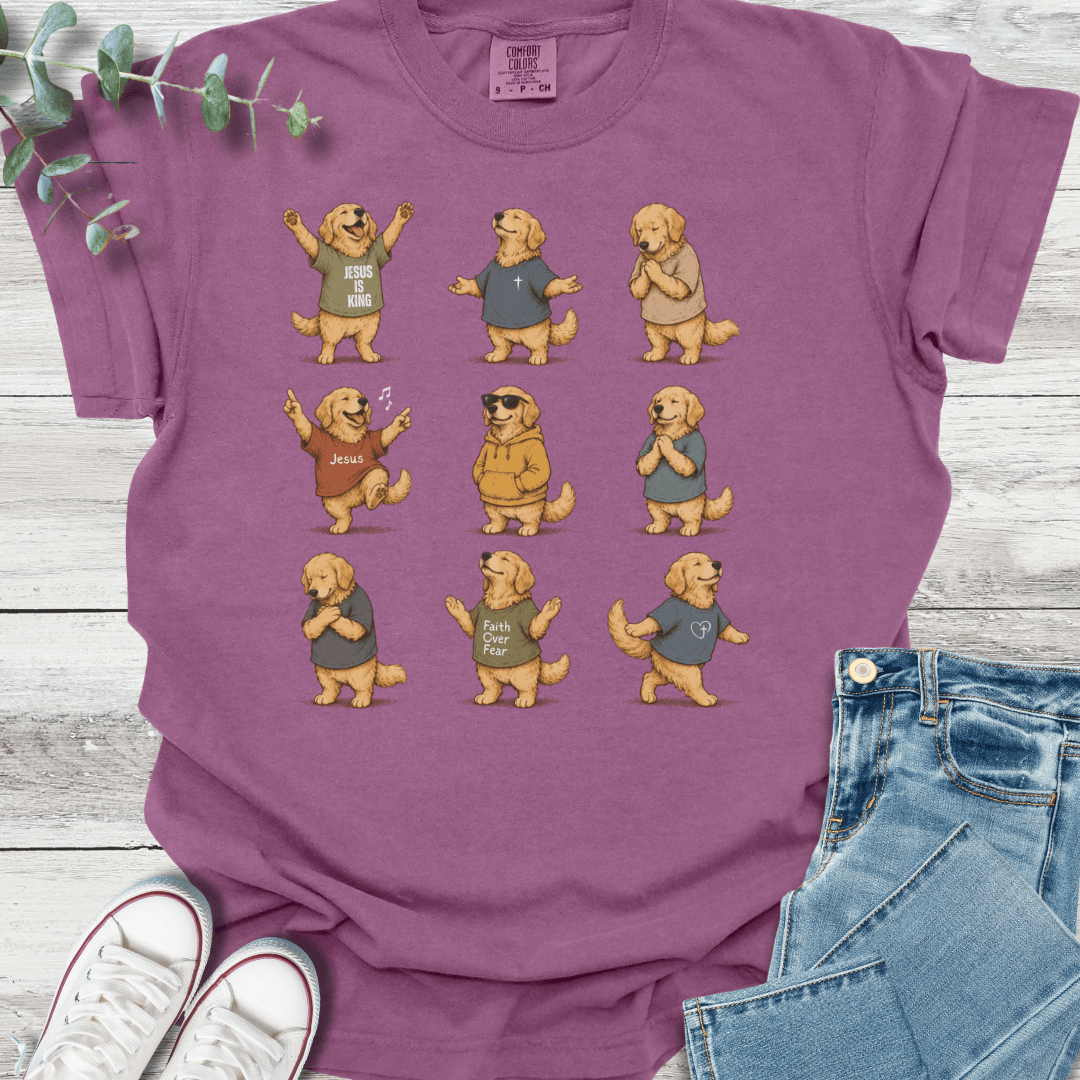 Praise Postures T-Shirt - Christian graphic tee