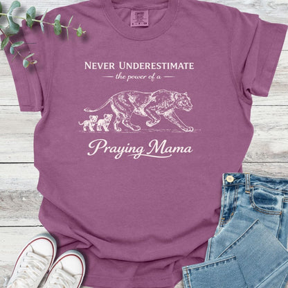 Prayer Mama T-Shirt - Christian graphic tee