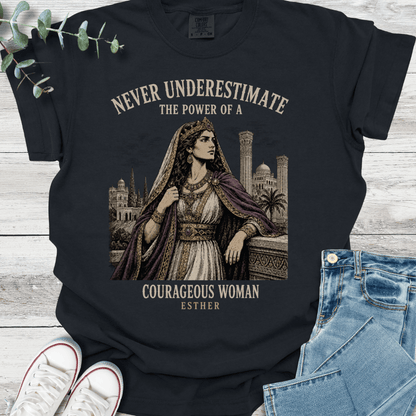 Esther Courage T-Shirt - Christian graphic tee