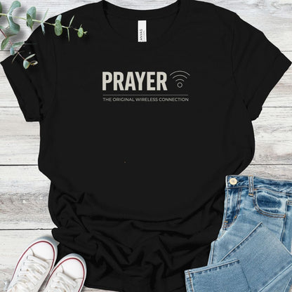 Original Wifi T-Shirt in Black - Christian graphic tee
