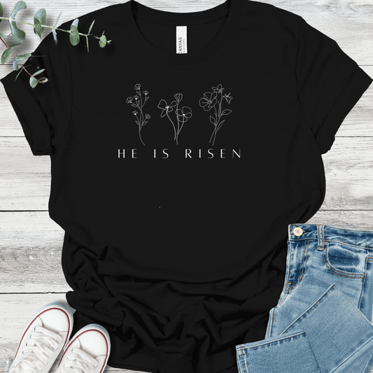 Risen Floral Premium T-Shirt