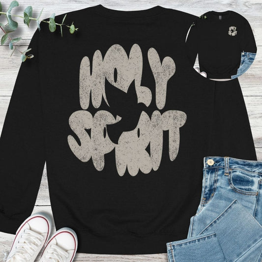 Holy Spirit Sweatshirt - Christian graphic sweatshirt