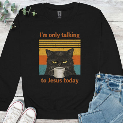 Social Fasting Sweatshirt - Christian graphic sweatshirt