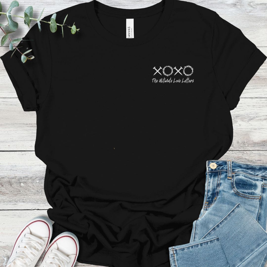 XOXO T-Shirt in Black - Christian graphic tee
