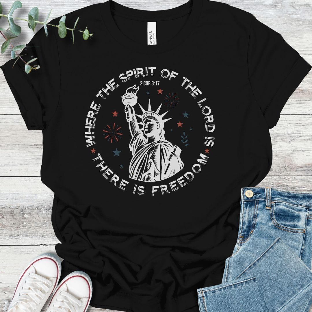 Freedom Spirit T-Shirt - Christian graphic tee