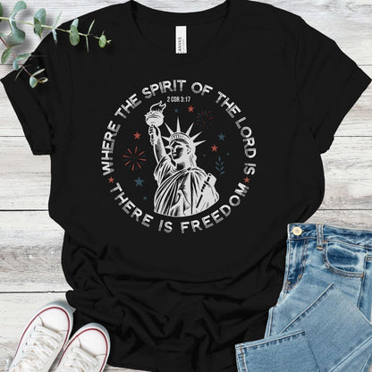 Freedom Spirit T-Shirt - Christian graphic tee