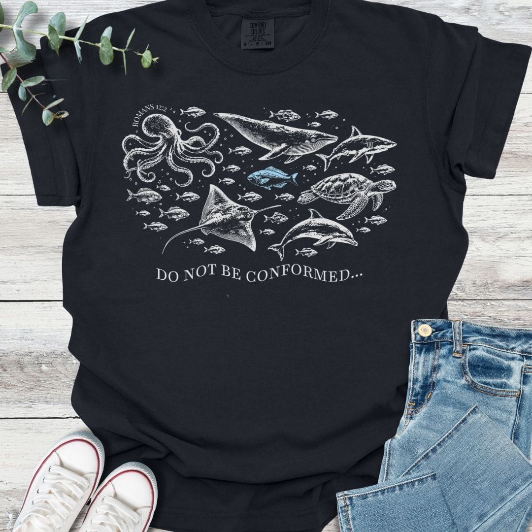 Counter Culture T-Shirt in Black - Christian graphic tee