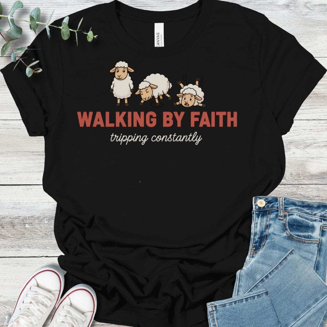 Tripping Constantly T-Shirt - Christian graphic tee