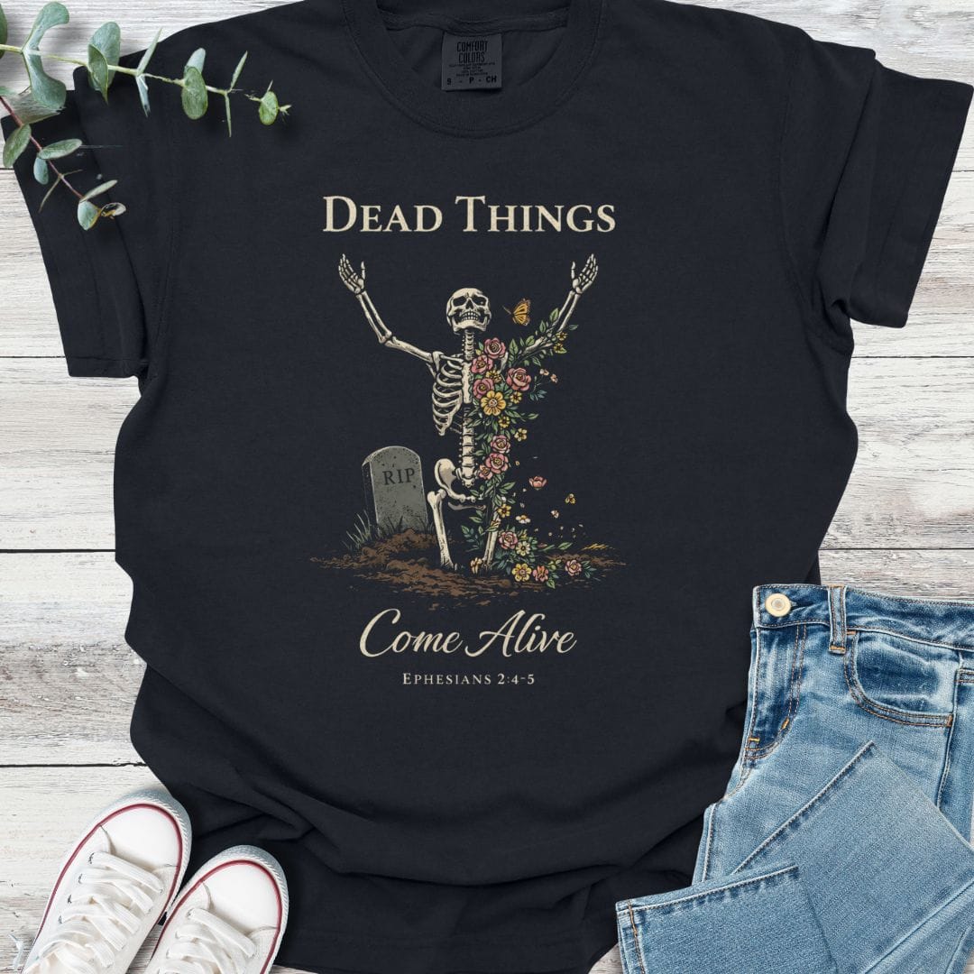 Come Alive T-Shirt in Black - Christian graphic tee