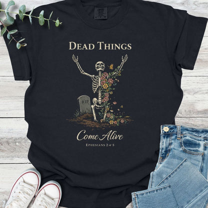 Come Alive T-Shirt in Black - Christian graphic tee