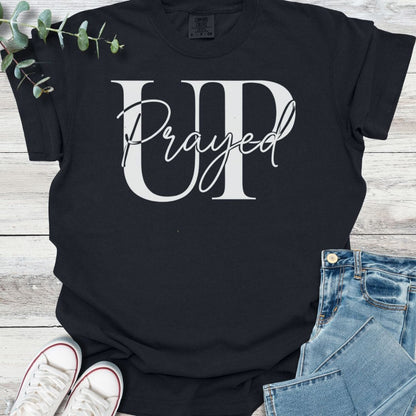 Well Prayed T-shirt in Black - Christian graphic tee