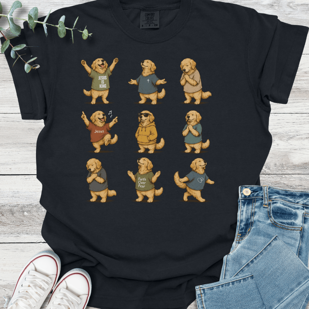 Praise Postures T-Shirt - Christian graphic tee