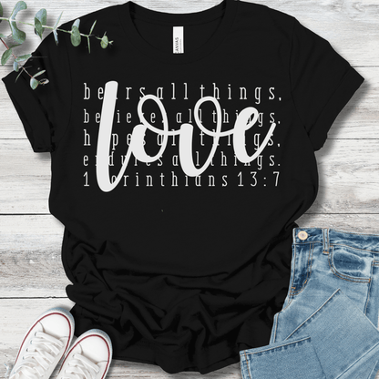 1 Corinthians 13 T-Shirt