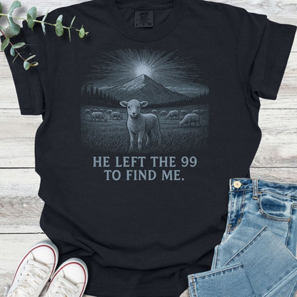 Lost Sheep T-Shirt in Black - Christian graphic tee