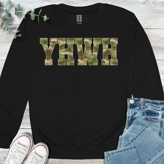 Camo YHWH Sweatshirt