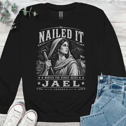 Jael Sweatshirt - Christian graphic sweatshirt