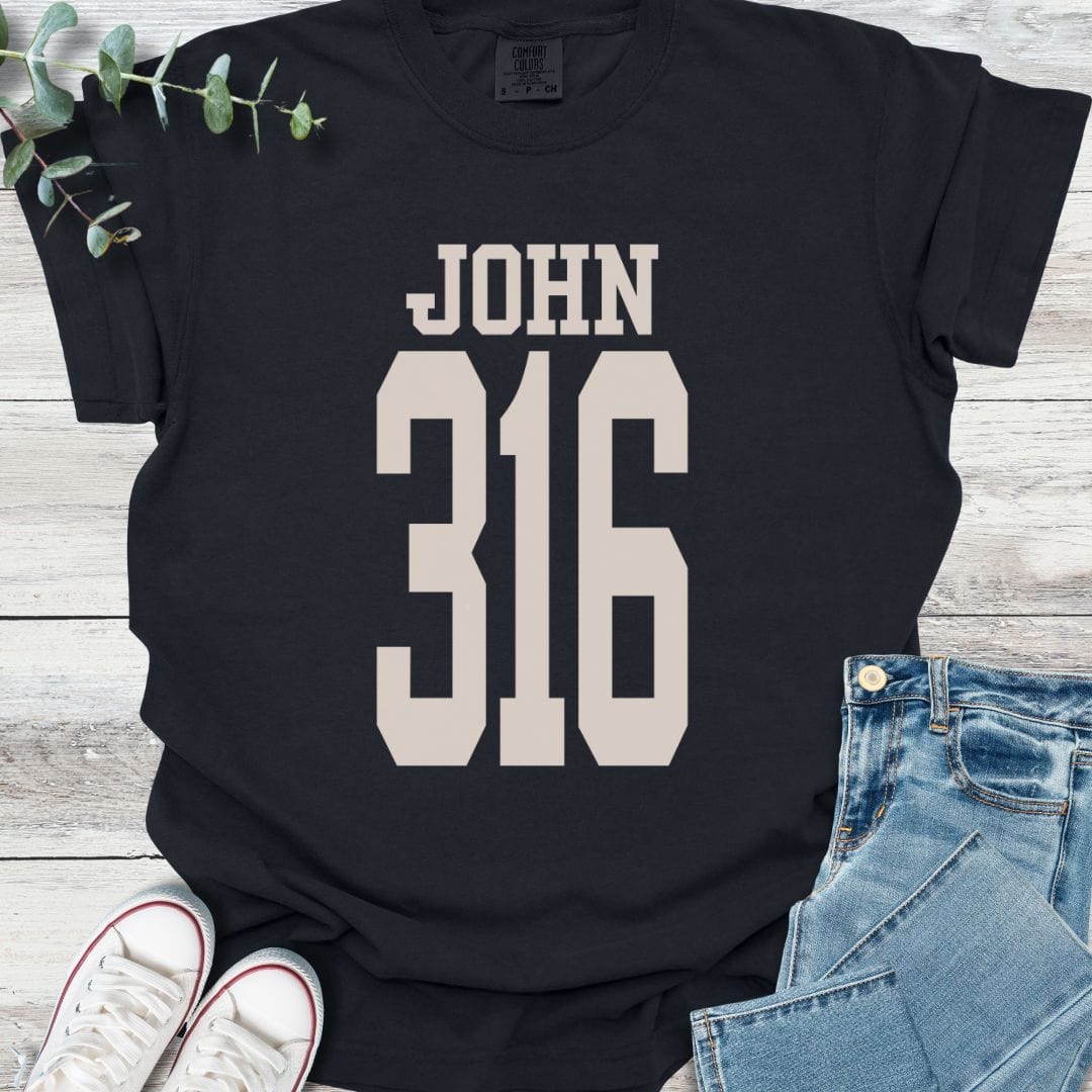 John 316 Varsity T-shirt