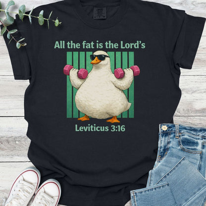 Holy Portion T-Shirt in Black - Christian graphic tee