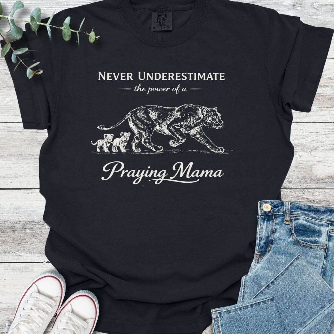 Prayer Mama T-Shirt - Christian graphic tee