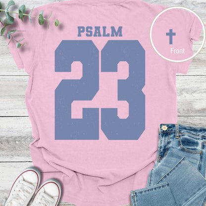 Psalm 23 Special Edition T-shirt in Blossom - Christian graphic tee