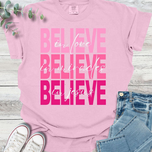 Believe T-shirt