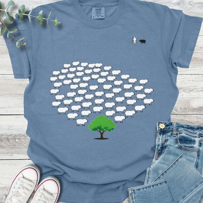 The 99 T-Shirt in Blue Jean - Christian graphic tee