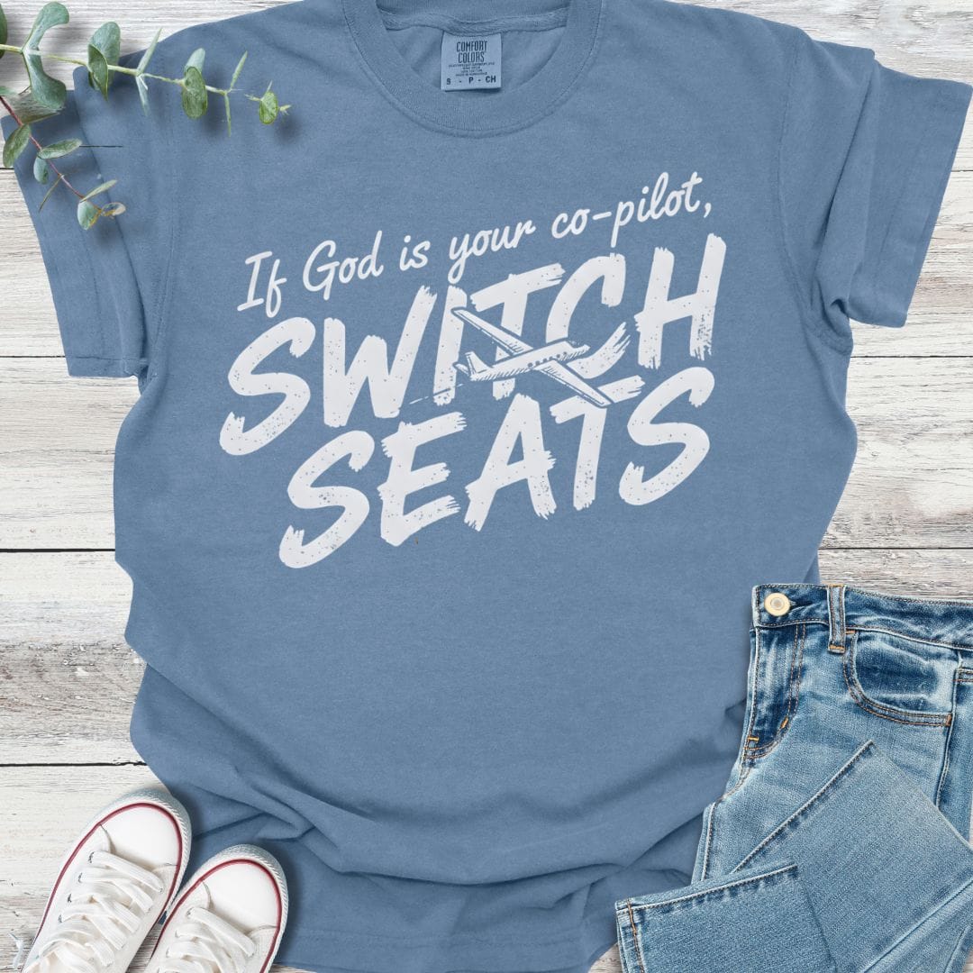 Divine Pilot T-Shirt - Christian graphic tee