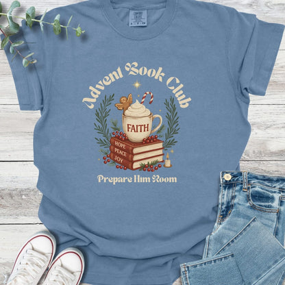 Advent Book Club T-shirt - Christian graphic tee
