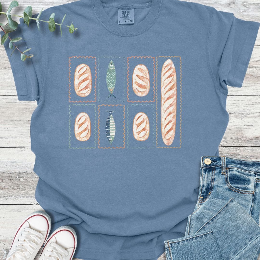 Provider T-Shirt in Blue Jean - Christian graphic tee