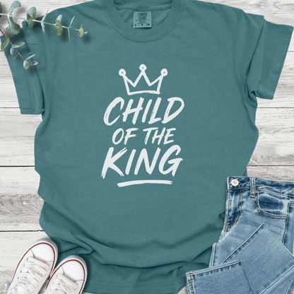 Royal T-shirt in Blue Spruce - Christian graphic tee