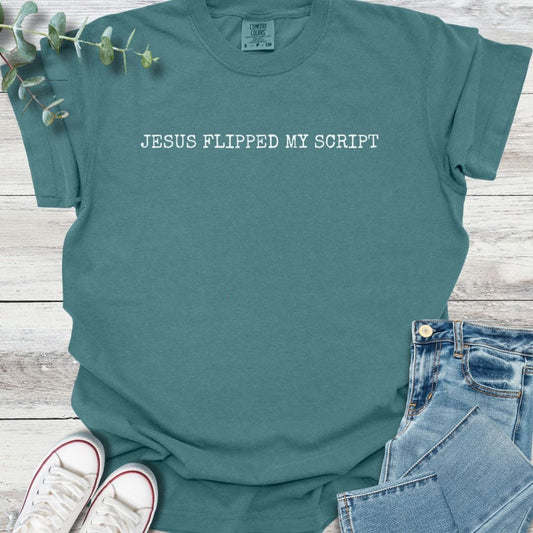 Flipped Script T-shirt