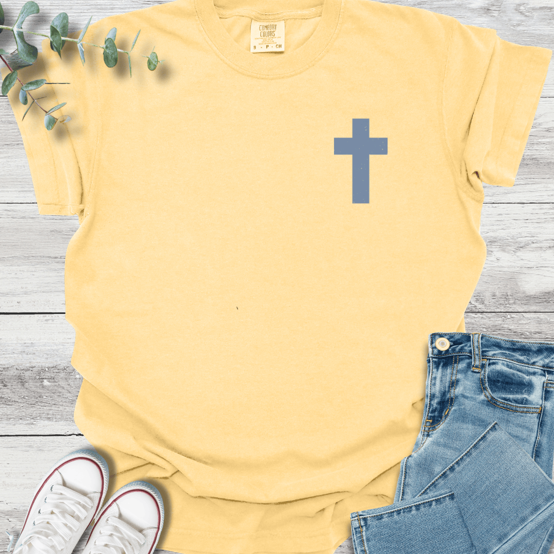 Psalm 23 Special Edition T-shirt in Butter - Christian graphic tee
