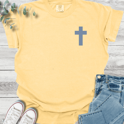 Psalm 23 Special Edition T-shirt in Butter - Christian graphic tee