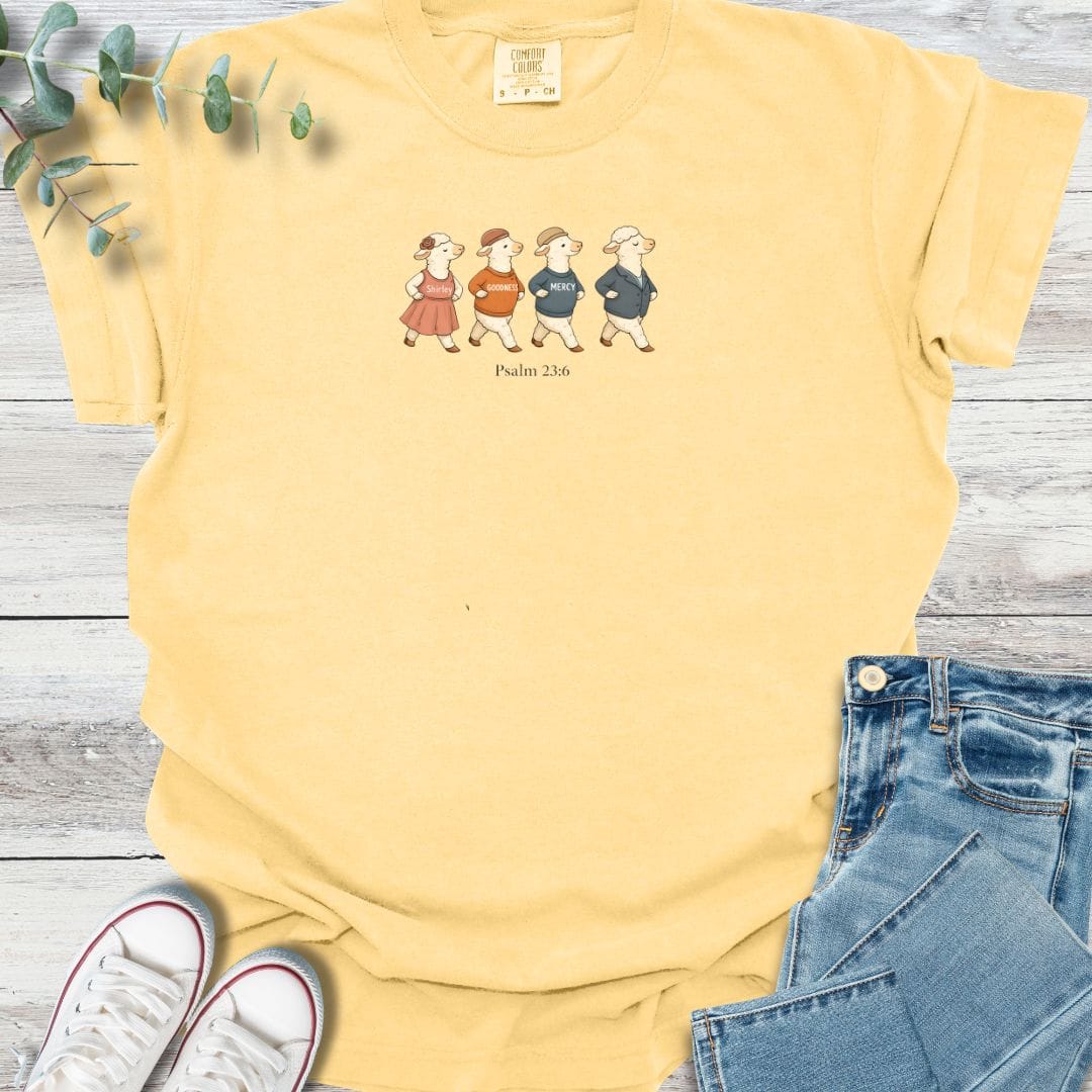 Daily Pursuit T-shirt in Butter - Christian graphic tee