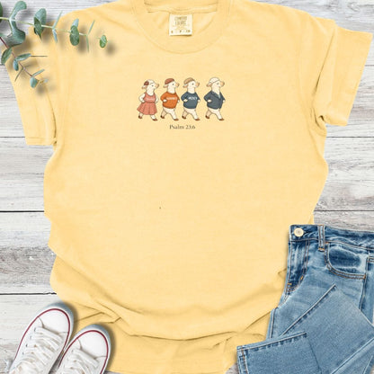 Daily Pursuit T-shirt in Butter - Christian graphic tee