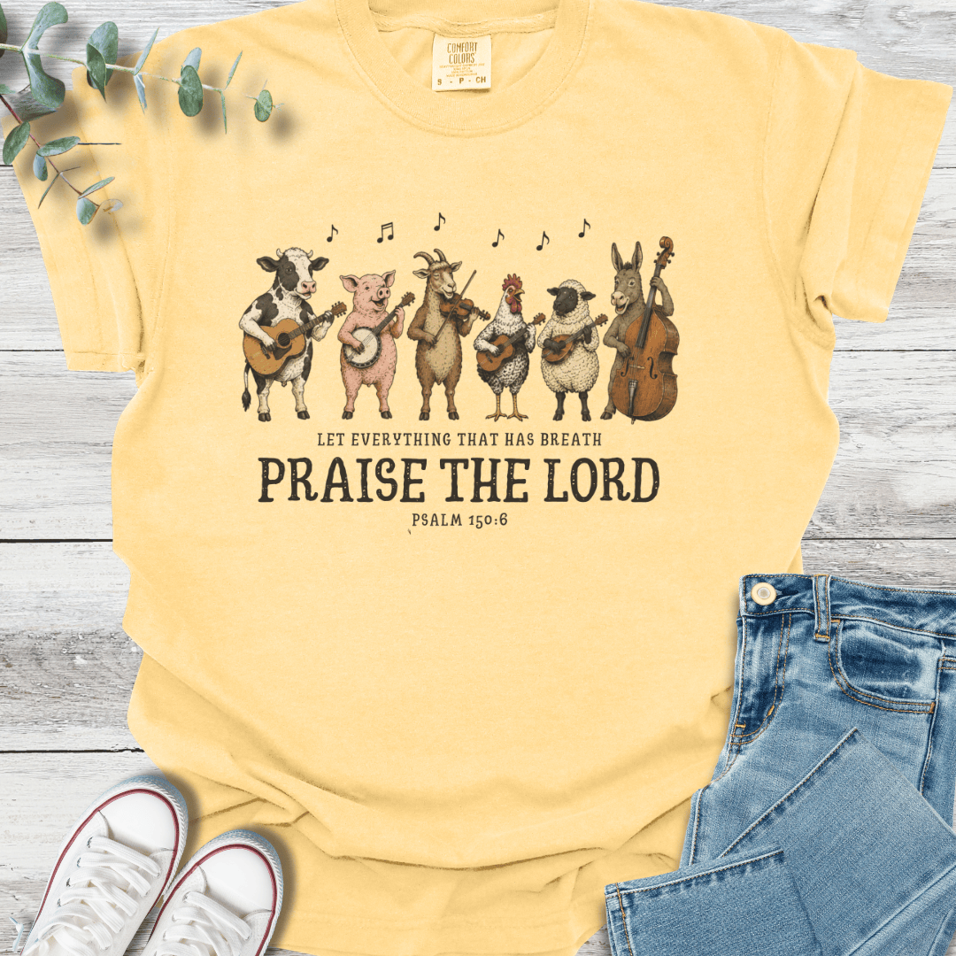 Farm Band T-Shirt - Christian graphic tee