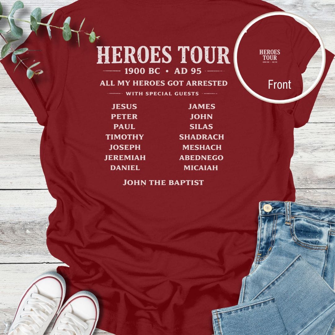 Tour of Faith Special Edition T-Shirt - Christian graphic tee