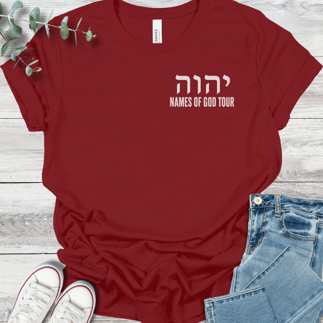 Names of God T-Shirt - Christian graphic tee