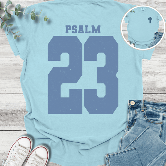 Psalm 23 Varsity T-shirt